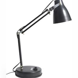 SPARK WORLD Black Iron Contemporary Bell Shaped Table Lamp-56