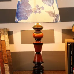 foziq Brown  PrintedTable Lamps-31