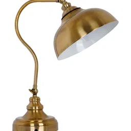 Fos Lighting Gold-Toned Aluminium Spherical Table Lamp-image-86