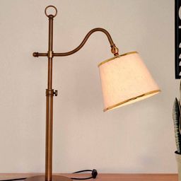 Fos Lighting White European-Styled Adjustable Steel Table Lamp-59