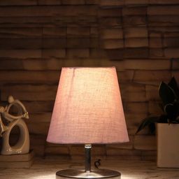 Devansh White Iron Contemporary Table Lamp-10