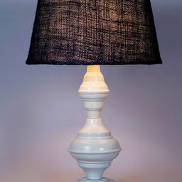foziq White & Black Solid Metal Table Lamps-13