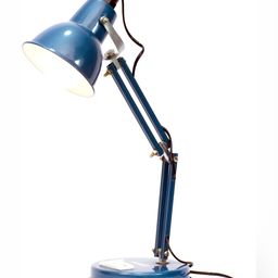 SPARK WORLD Blue Aluminium Quirky Abstract Shaped Table Lamp image 2