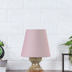 Devansh Grey Wooden Frustum Table Lamp image 4