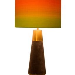 Grated Ginger Brown Velour Table lamp image 4