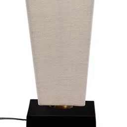 Devansh White Shade & Iron Base Table Lamp image 5