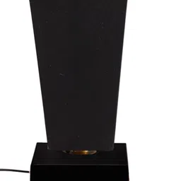 Devansh Black Shade & Iron Base Table Lamp image 4