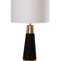 Grated Ginger Black Contemporary Table Lamp with Shade image 5