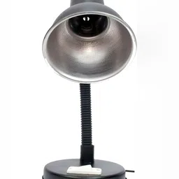 SPARK WORLD Black Contemporary Bell Shaped Table Lamp image 3