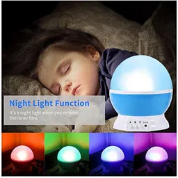 SKYLOFTS Pink Rotating Star Projector Lamp with 360 Degree Projection image 3