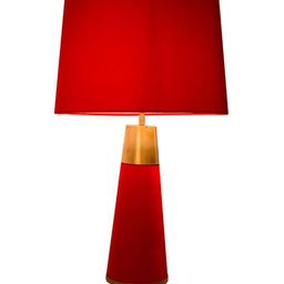 Grated Ginger Royal Red Velour Table lamp image 2