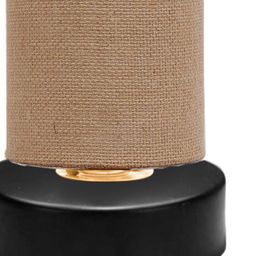 Devansh Beige Solid Jute Shade Table Lamp image 5