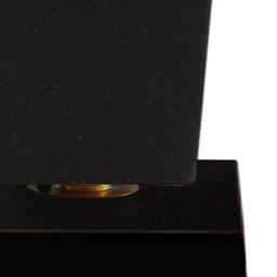 Devansh Black Shade & Iron Base Table Lamp image 2