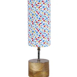Devansh Multicoloured Wood Table Lamp with Shade image 4