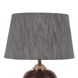 foziq Brown Crafted Table Lamps image 5
