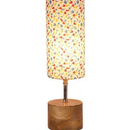 Devansh Multicoloured Wood Table Lamp with Shade image 5