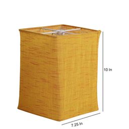 SANDED EDGE Yellow Textured Table Lamp image 5