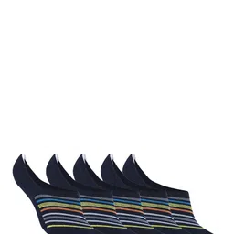 Dollar Socks Men Pack Of 5 Cotton Patterned Shoe Liners-8
