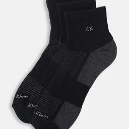 Calvin Klein Pack Of 3 Patterned Ankle Length Socks-image-0
