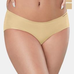 Sonari Pack Of 3 Mid-Rise Seamless Hipster Briefs-image-61