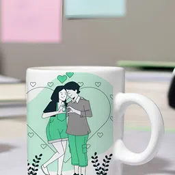 DecorTwist Printed Ceramic Coffee Mug-picture-37