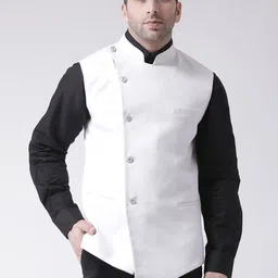 hangup plus Men Woven Nehru Jacket-image-88