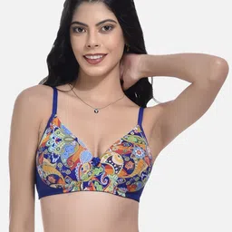 StyFun Abstract Printed Full Coverage Lightly Padded Non-Wired Bra With All Day Comfort image 5
