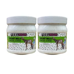 FEELHIGH Set of 2 Goat Milk Facial Scrub - 500 ml Each-13