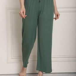 NEUDIS Women Ribbed Parallel Lounge Pants-image-78