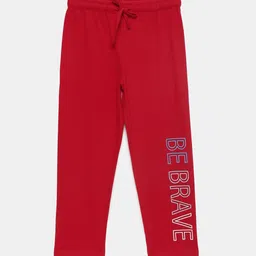 mackly Girls Printed Mid-Rise Pure Cotton Straight Lounge Pants-image-16