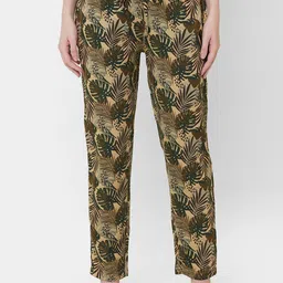 URBAN SCOTTISH Women Printed Straight Lounge Pants-image-73
