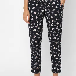 URBAN SCOTTISH Women Printed Cotton Lounge Pants-picture-48
