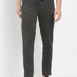 Sweet Dreams Men Charcoal Grey Cotton Track Pant-image-66