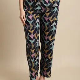 Kanvin Women Printed Lounge Pants-image-91