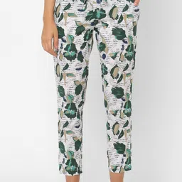 URBAN SCOTTISH Women Printed Cotton Lounge Pants-image-21
