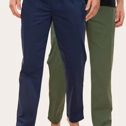 DAMENSCH Men Pack of 2 Stretchable Cotton Regular Fit Lounge Pants-image-54
