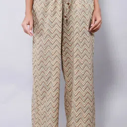 ETC Women Printed Pure Cotton Lounge Pants-image-23