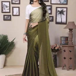 Panzora Ombre Dyed Ready to Wear Saree-image-10