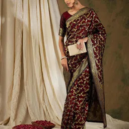 R K INFINITIVE Woven Design Zari Kanjeevaram Saree-image-66