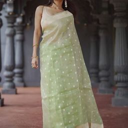 revika Woven Design Pure Silk Kanjeevaram Saree-image-82
