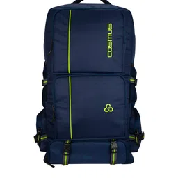 COSMUS Unisex Blue & Green Backpack with Shoe Pocket-20