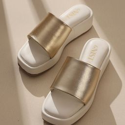 GNIST Open Toe Platform Heels image 1