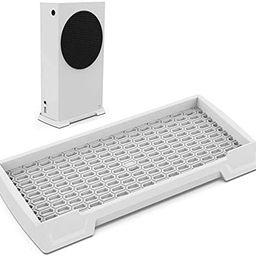 Vertical Stand for Xbox Series S Console with Built-in Cooling Vents and Non Slip Feet image 1