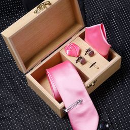 LOUIS STITCH Men Italian Silk Necktie Accessories Gift Set-picture-14