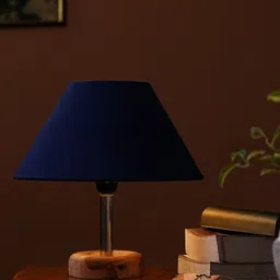 Pinecraft INTERNATIONAL Blue Table Lamp with Shade image 5