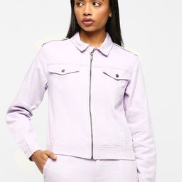 Pepe Jeans Spread Collar Pure Cotton Tailored Jacket-44