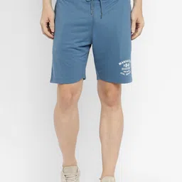 Metronaut Men Typography Printed Mid-Rise Shorts-image-41