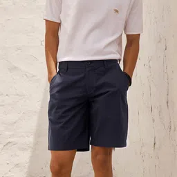 Andamen Men Self Design Cotton Shorts-image-13