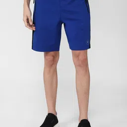 Van Heusen Men Blue Sports Shorts-image-36