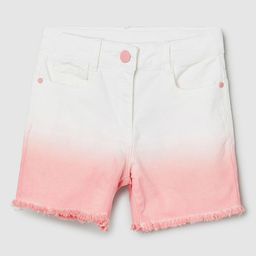 max Girls Ombre Pure Cotton Denim Shorts-image-94